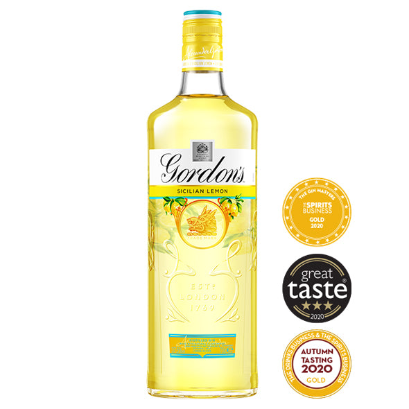 Gordons Sicilian Lemon Gin - 70cl - Bristol Booze