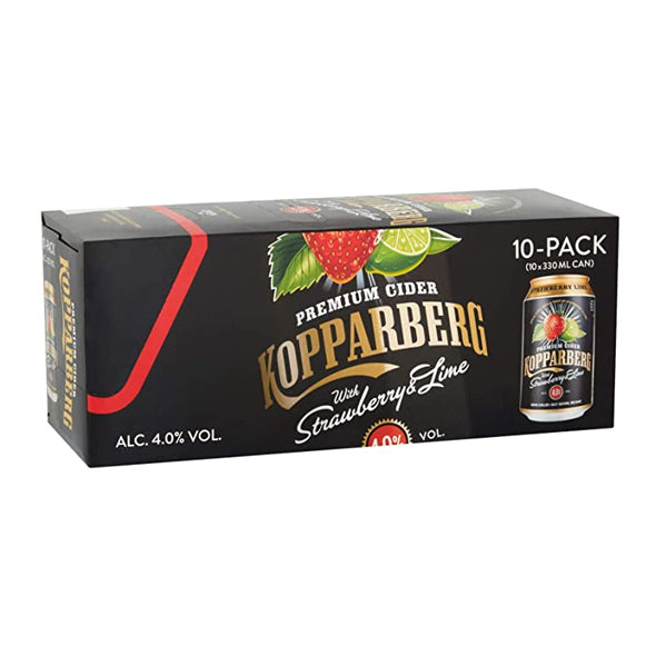 Kopparberg Strawberry & Lime 10 x 330ml - Bristol Booze